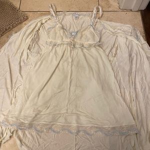 Eberjey chemise and robe
